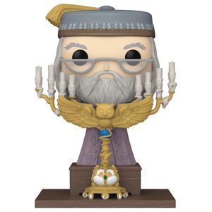 View 2 Funko POP! Deluxe Harry Potter Albus Dumbledore with Podium Vinyl Figure 172 76002