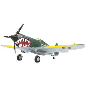 View 3 Airfix Curtiss Tomahawk Mk.II Military Aircraft Model Kit Scale 1:48 A05133A