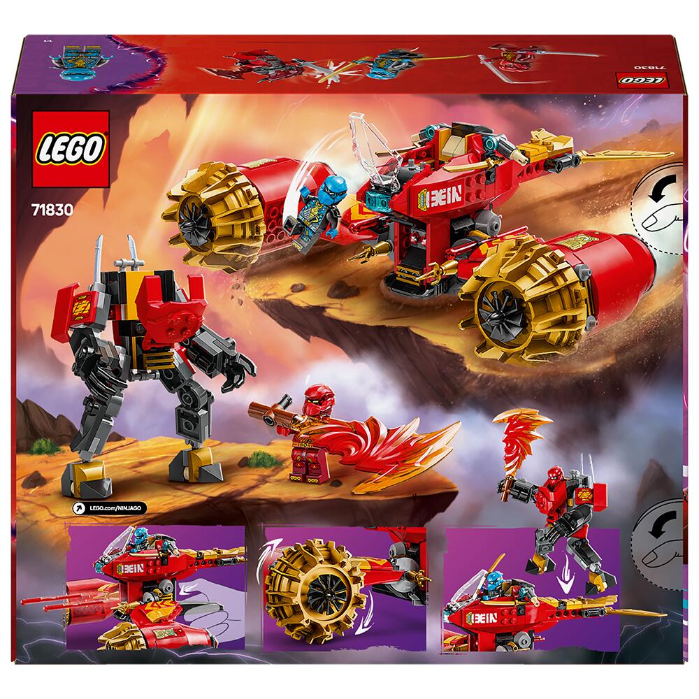 LEGO NINJAGO Kai’s Mech Storm Rider Set 71830