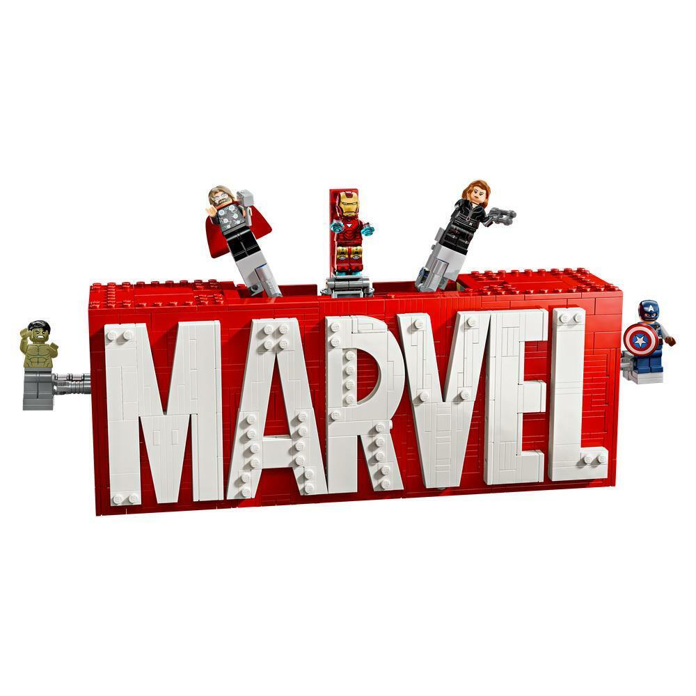 LEGO Marvel Logo Minifigures Set 76313