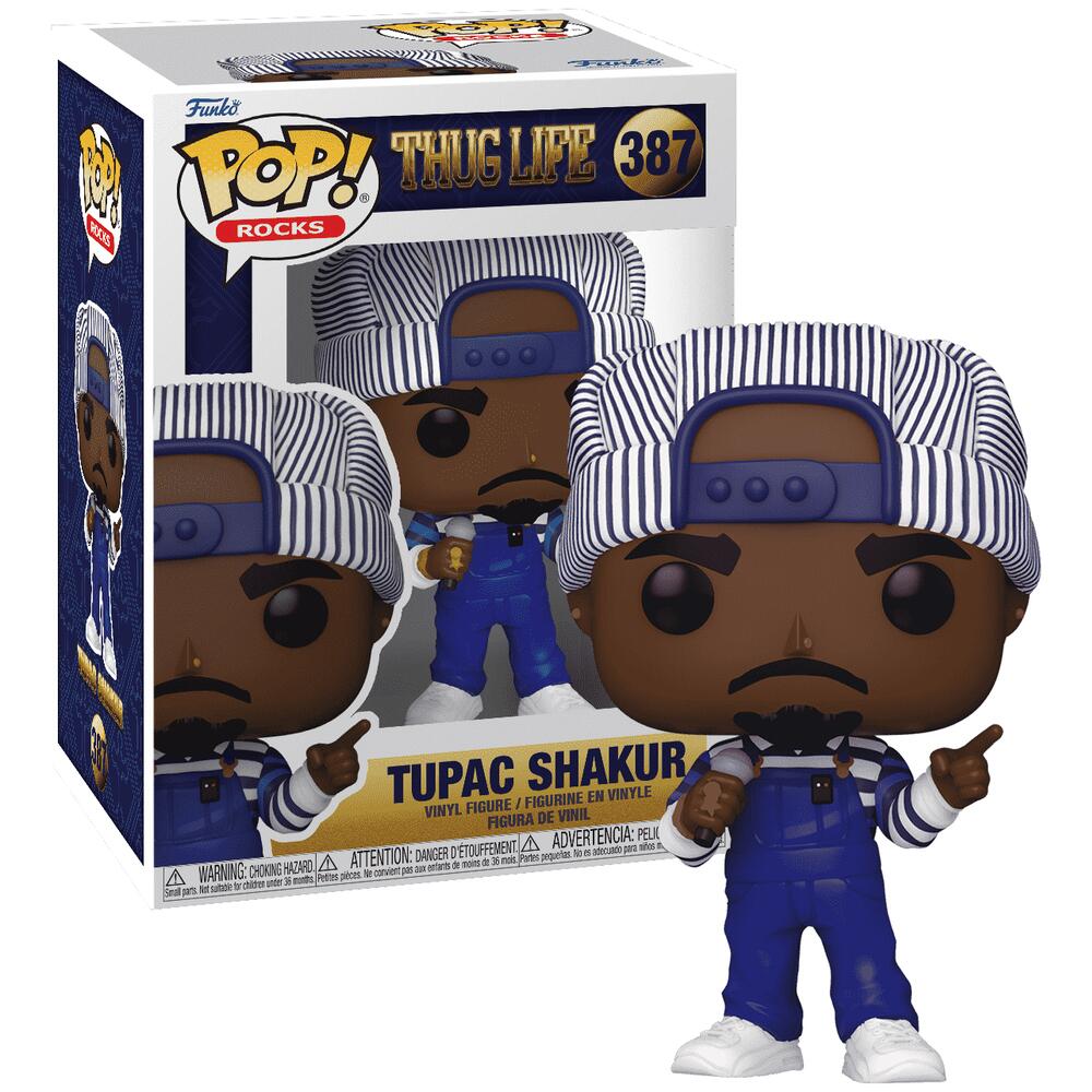 Funko POP! Rocks: 2Pac - Tupac Shakur #252 W/Pop Protector