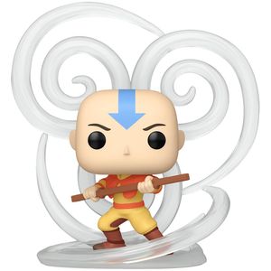View 2 Funko POP! Deluxe Avatar The Last Airbender Aang Vinyl Figure #1806 81245