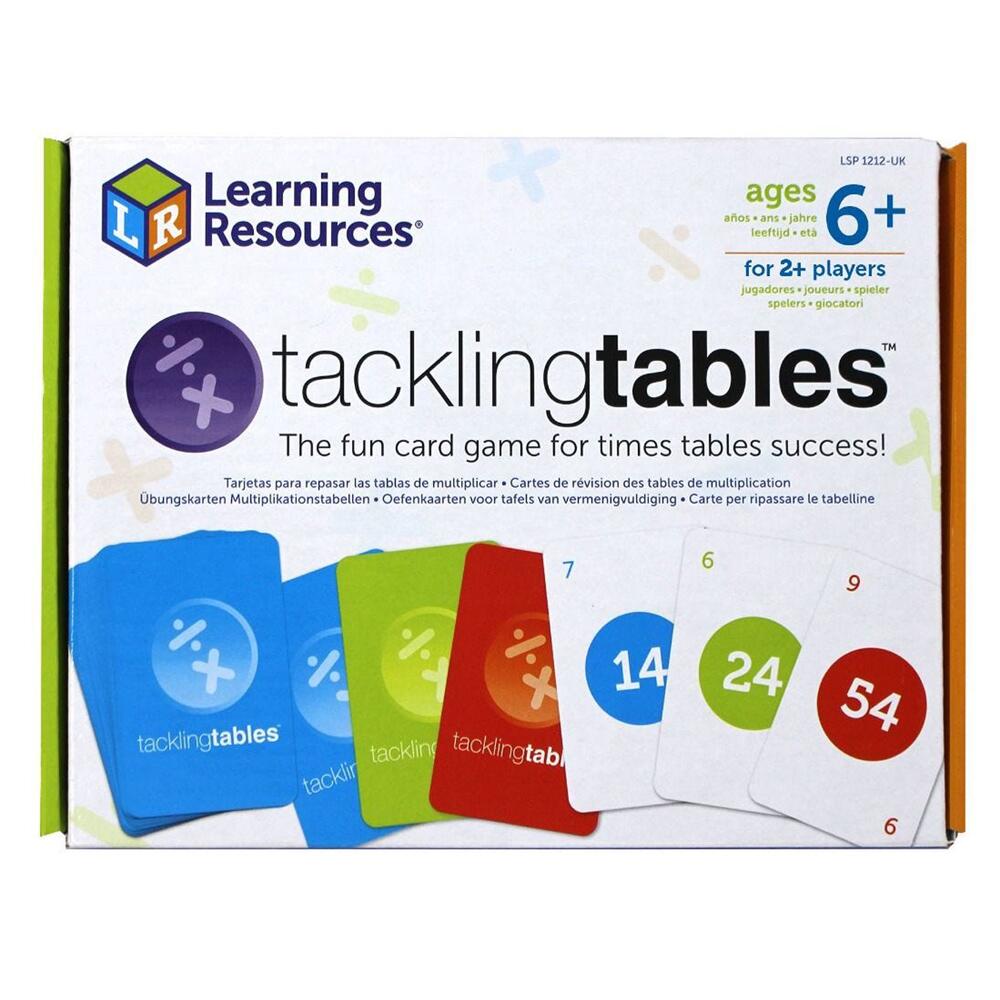 Learning Resources TacklingTables Times Tables Card Game LSP1212-UK