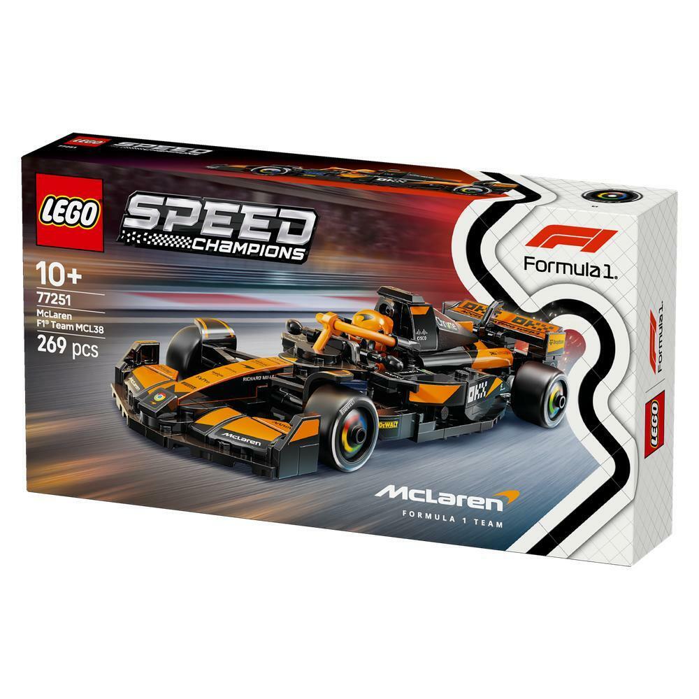 LEGO Speed Champions McLaren F1 Team MCL38 Race Car 6527011