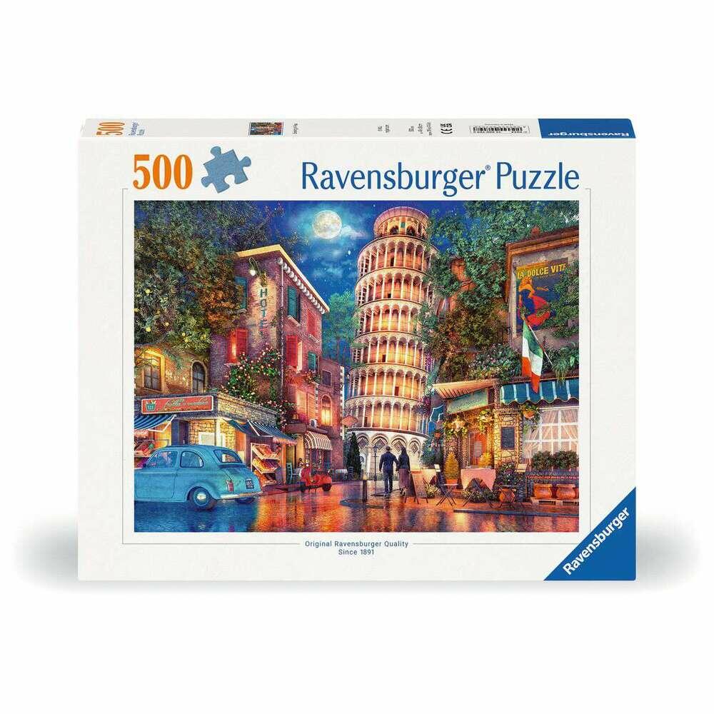 Ravensburger Evening in Pisa 500 Piece Jigsaw Puzzle 12000709