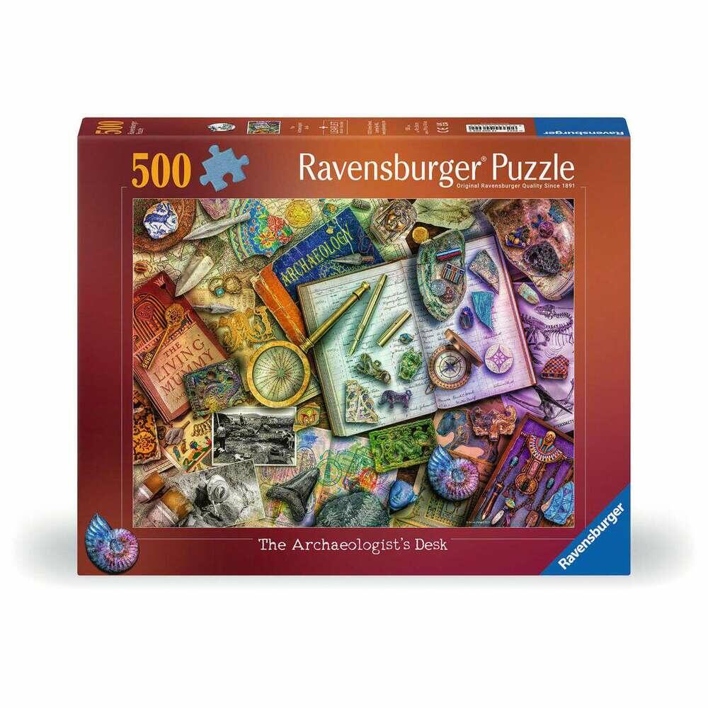 Ravensburger Aimee Stewart The Archaeologist's Desk 500 Piece Jigsaw Puzzle 12000699