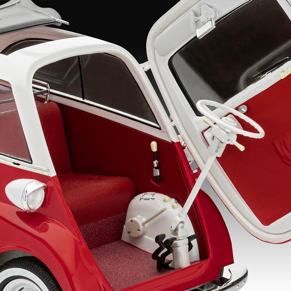 BMW ISETTA 250 VfB STUTTGART Club de foot allemand 1/18 REVELL 08931 voiture min