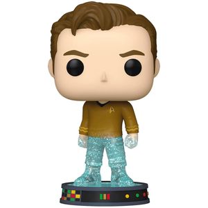 View 2 Funko POP! Plus Star Trek James T. Kirk Transporter Vinyl Figure #1689 83774