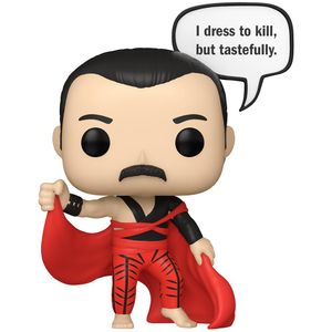 View 2 Funko POP! Rocks Freddie Mercury I Dress to Kill Quote Vinyl Figure #457 83832