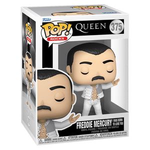 View 3 Funko POP! Rocks Queen Freddie Mercury I Was Born to Love You Figure 375 F75375