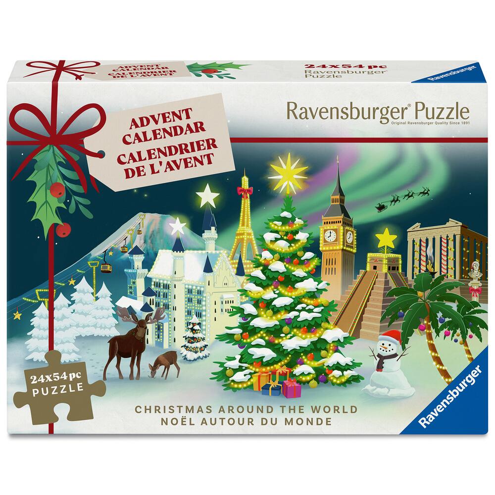 Ravensburger Christmas Around the World Jigsaw Puzzle Advent Calendar 12004246
