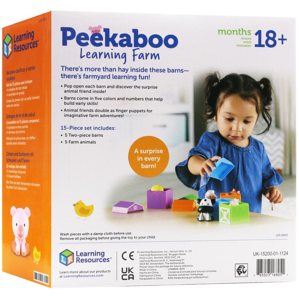 Learning Resources Peekaboo Learning Farm
