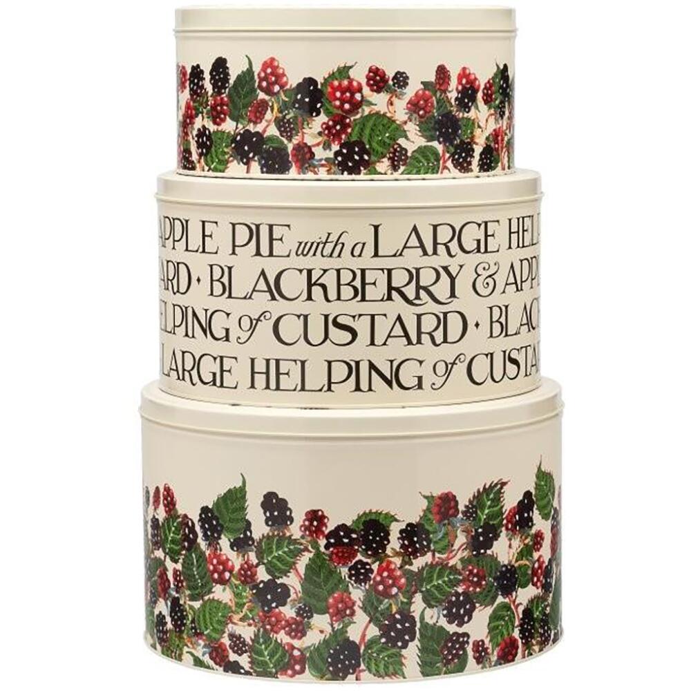 Emma Bridgewater Blackberry Set of Round Nesting Cake Tins