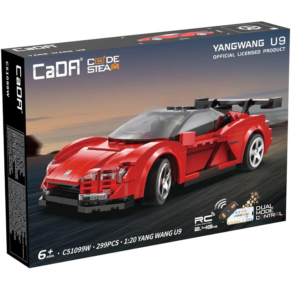 CaDA BYD Yangwang U9 Electric Super Coupe Car Brick Construction Scale 1:20