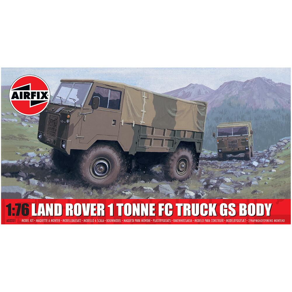 Airfix Land Rover 1 Tonne FC Truck G.S. Body Model Kit Scale 1:76
