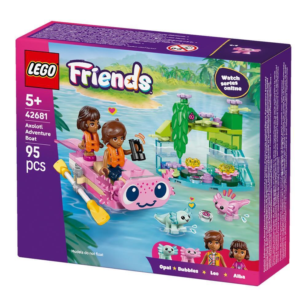 LEGO Friends Axolotl Adventure Boat Set 42681