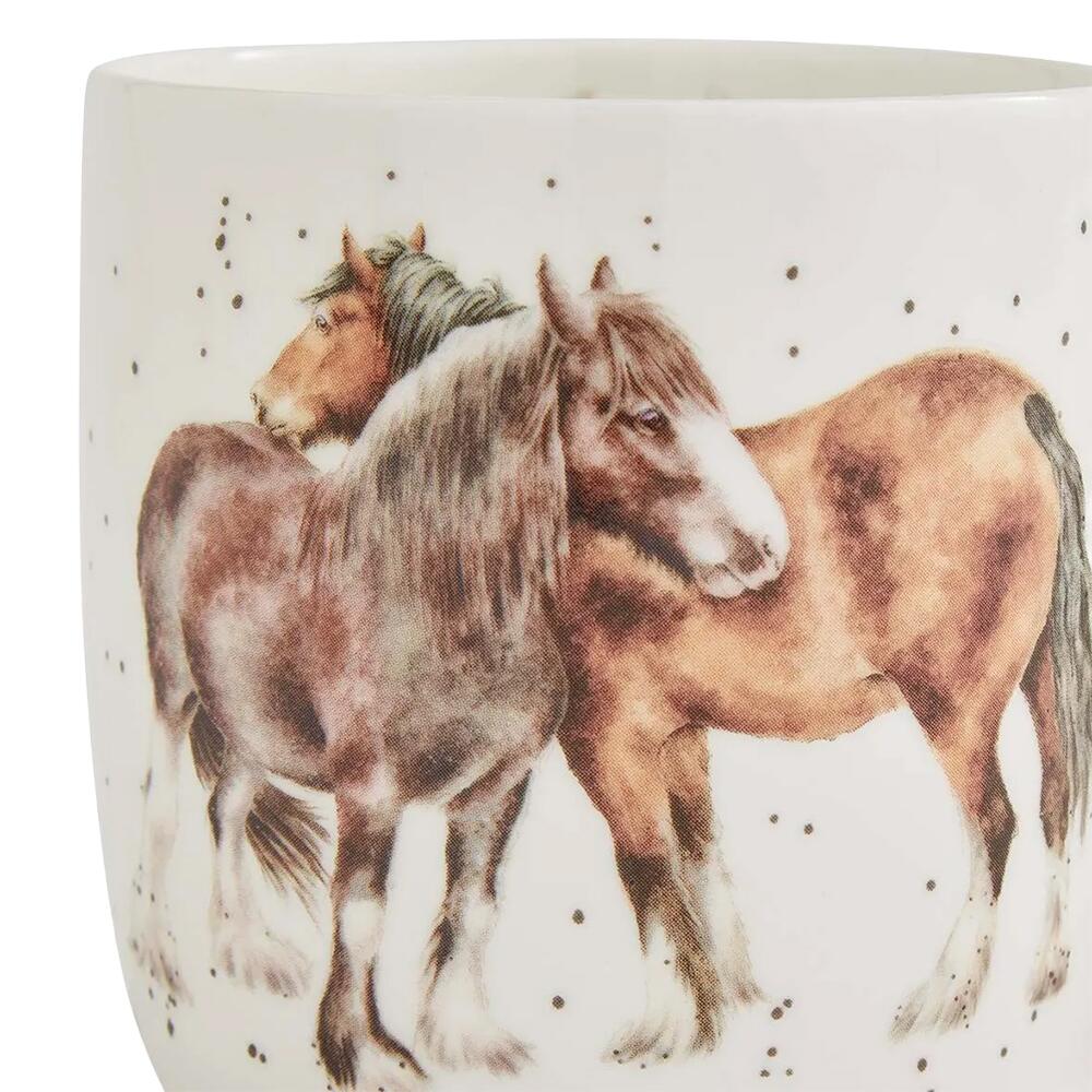 Wrendale by Royal Worcester Cat-Tazza con Gatto e Topolino