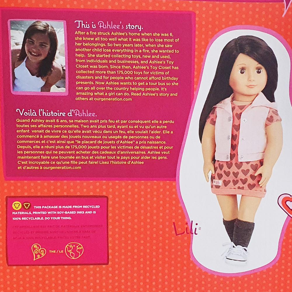 Our generation doll lili on sale