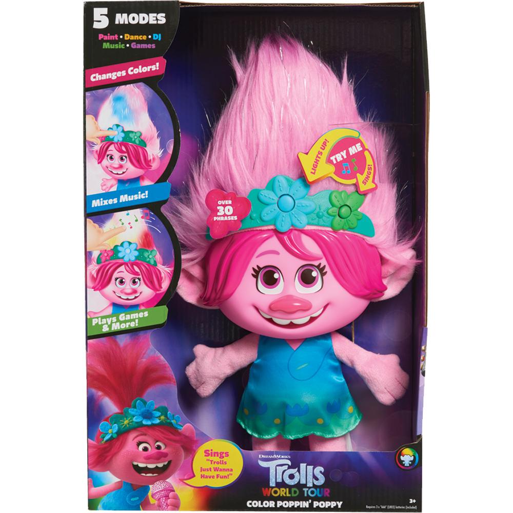 Trolls World Tour Lunch Box Featuring Poppy 9 Inch