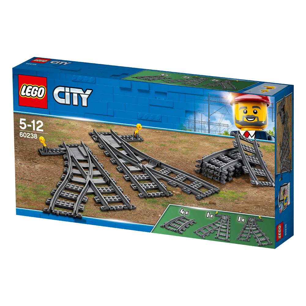 LEGO City Trains Switch Railroad Railway Train Tracks Set
