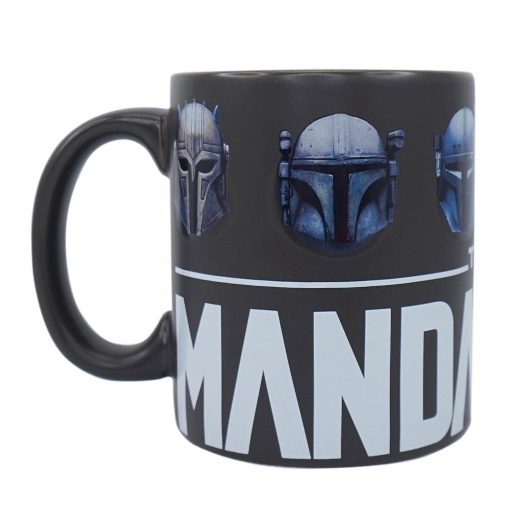 View 2 Star Wars The Mandalorian Helmets Ceramic Mug (BOXED) MUGBSW67