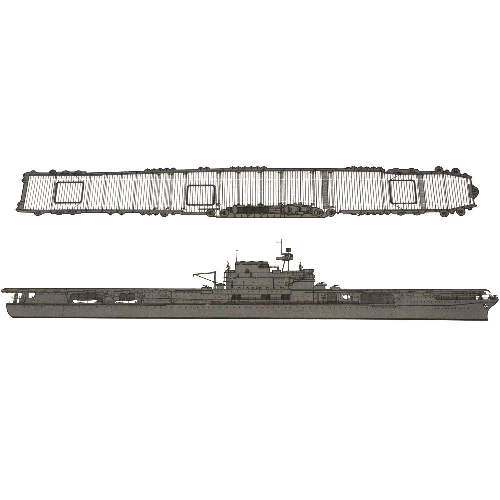 View 3 Tamiya U.S. Aircraft Carrier Enterprise Ship Model Kit Scale 1:700 77514