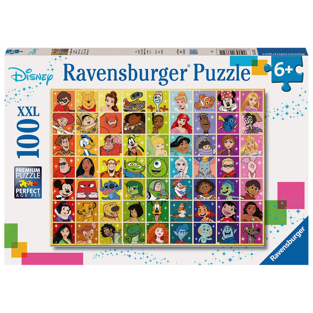 Ravensburger Disney Jigsaw Puzzle Multi Character 100 Piece XXL for Ages 6+ 13332