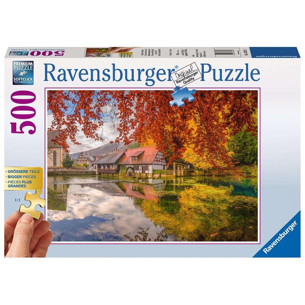 Ravensburger Peaceful Mill Extra Large 500 Piece Jigsaw Puzzle 13672