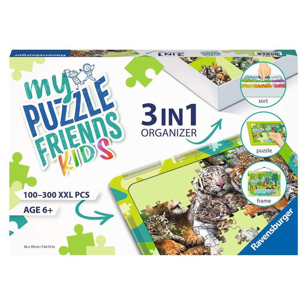 Ravensburger My Puzzle Friends Kids 3 in 1 Organizer for 100-300pc XXL Puzzles 13265