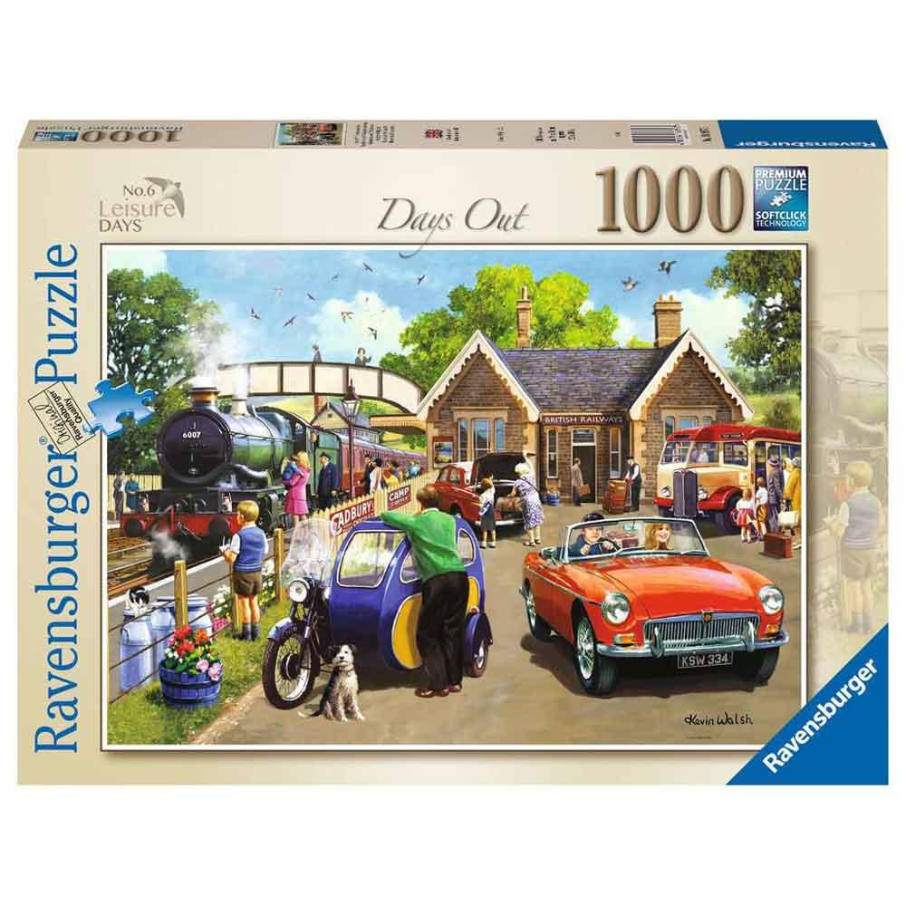 Ravensburger No.6 Leisure Days Out 1000 Piece Jigsaw Puzzle 16957