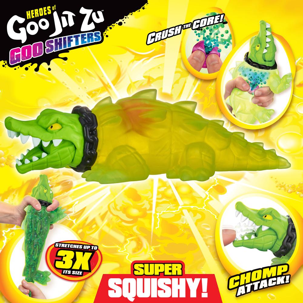 Heroes of Goo Jit Zu Goo Shifters Primal Hero Rock Jaw Squishy Figure 4