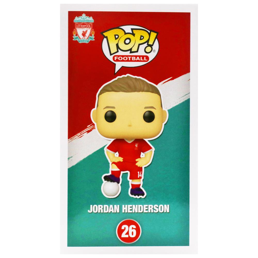 View 4 Funko POP! Football Jordan Henderson Liverpool Player Vinyl Figure #26 42788