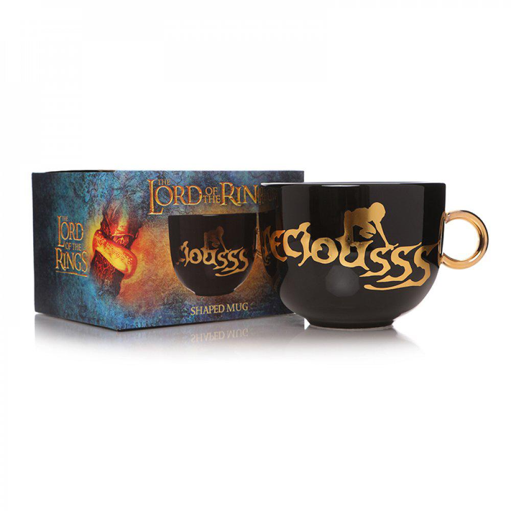 View 5 The Lord of The Rings Gollum My Precious Ceramic 500ml Shaped Mug BOXED MUGDLOTR02