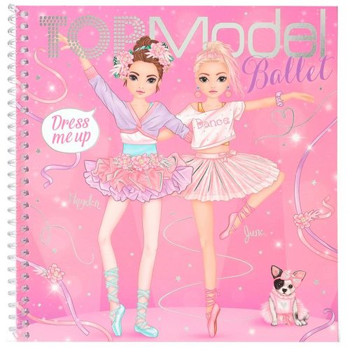 Top Model Dance Colouring Book - Depesche - Design 24 Gifts