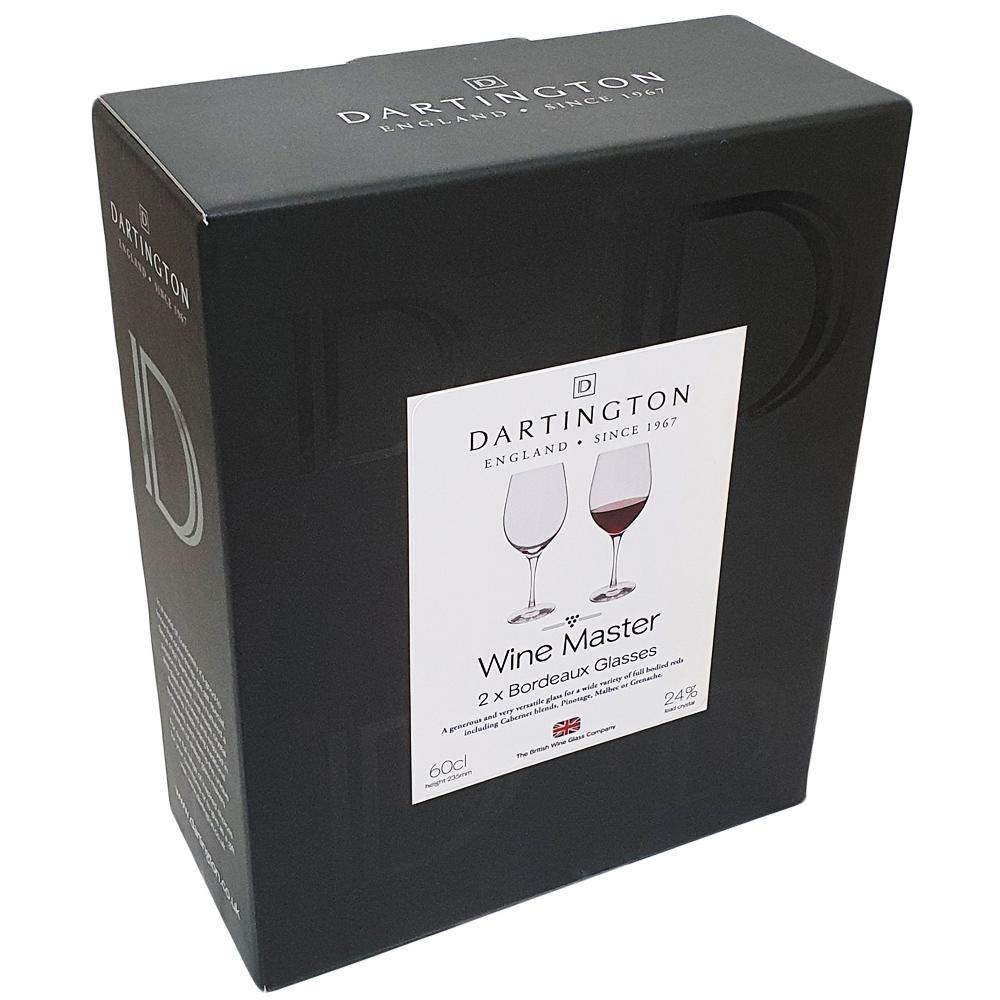 Dartington Wine Master Bordeaux Glass SET of 2 DCST1403-P