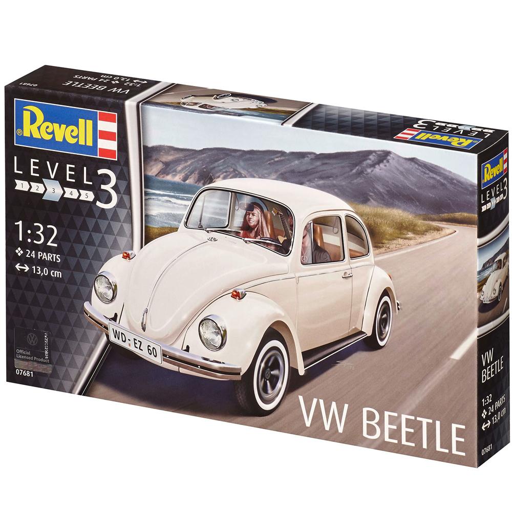 Revell Volkswagen Beetle Classic Car Plastic Model Kit Scale 1:32 07681