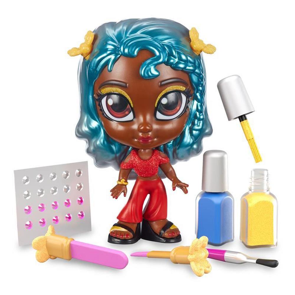 Cra-Z-Art Shimmer n Sparkle Instaglam Wicked Nails Jada Doll with Makeup 07462