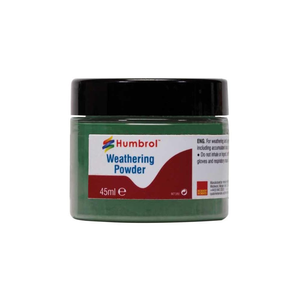 Humbrol Weathering Powder 45ml CHROME OXIDE GREEN AV0015