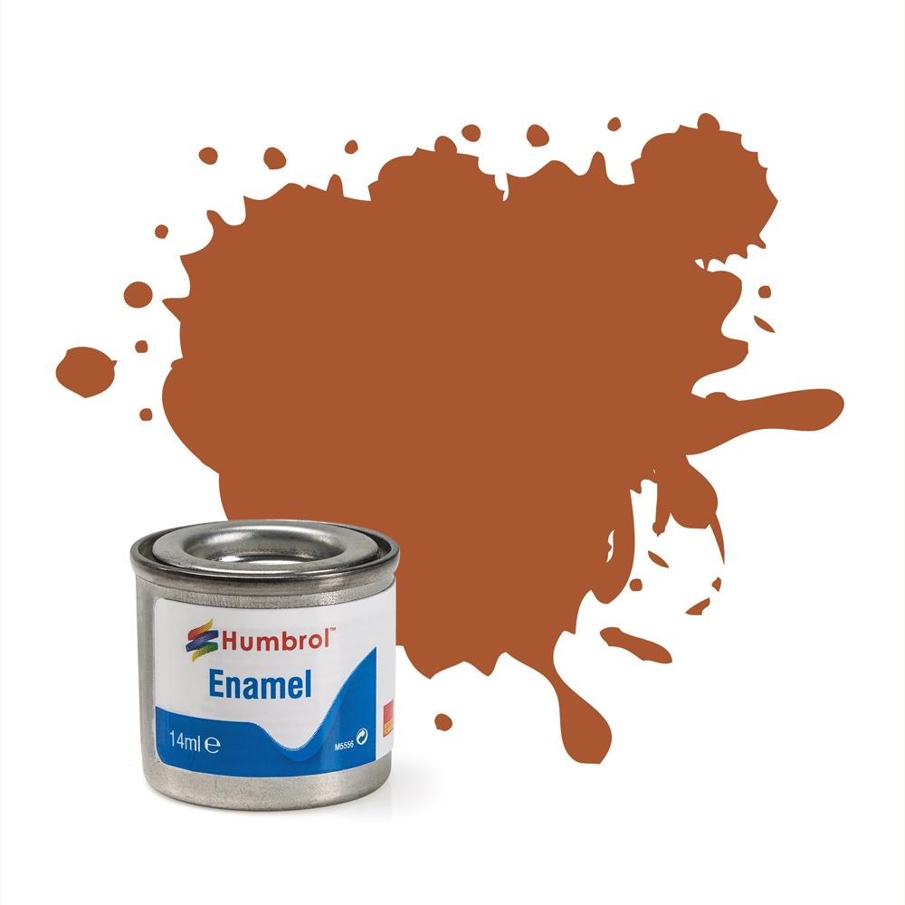 Humbrol Enamel Matt Finish Paint - Leather 62 A0672