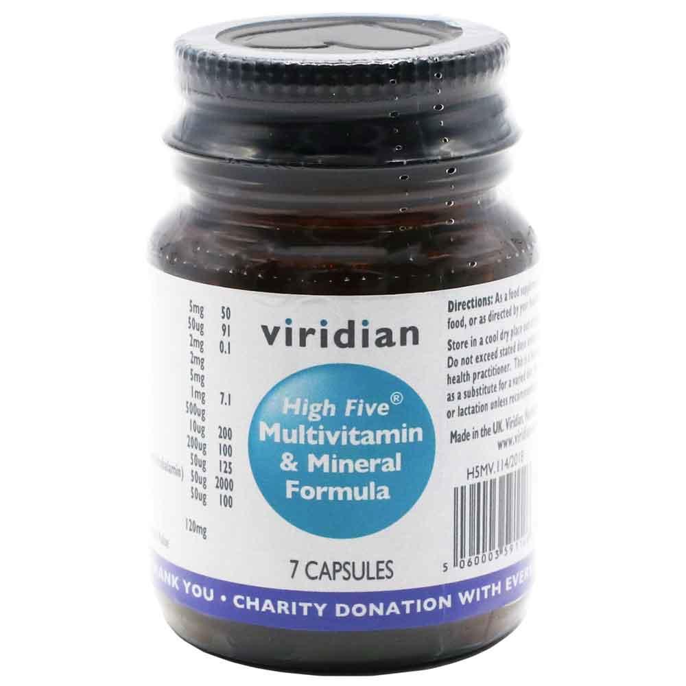 Viridian High Five Multivitamin & Mineral Formula 60 Capsules 0111