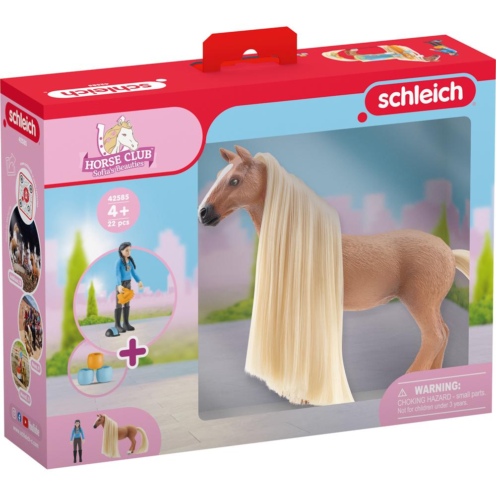 Schleich Horse Club Sophia's Beauties Kim and Caramelo Figure Set Ages 4+ 42585