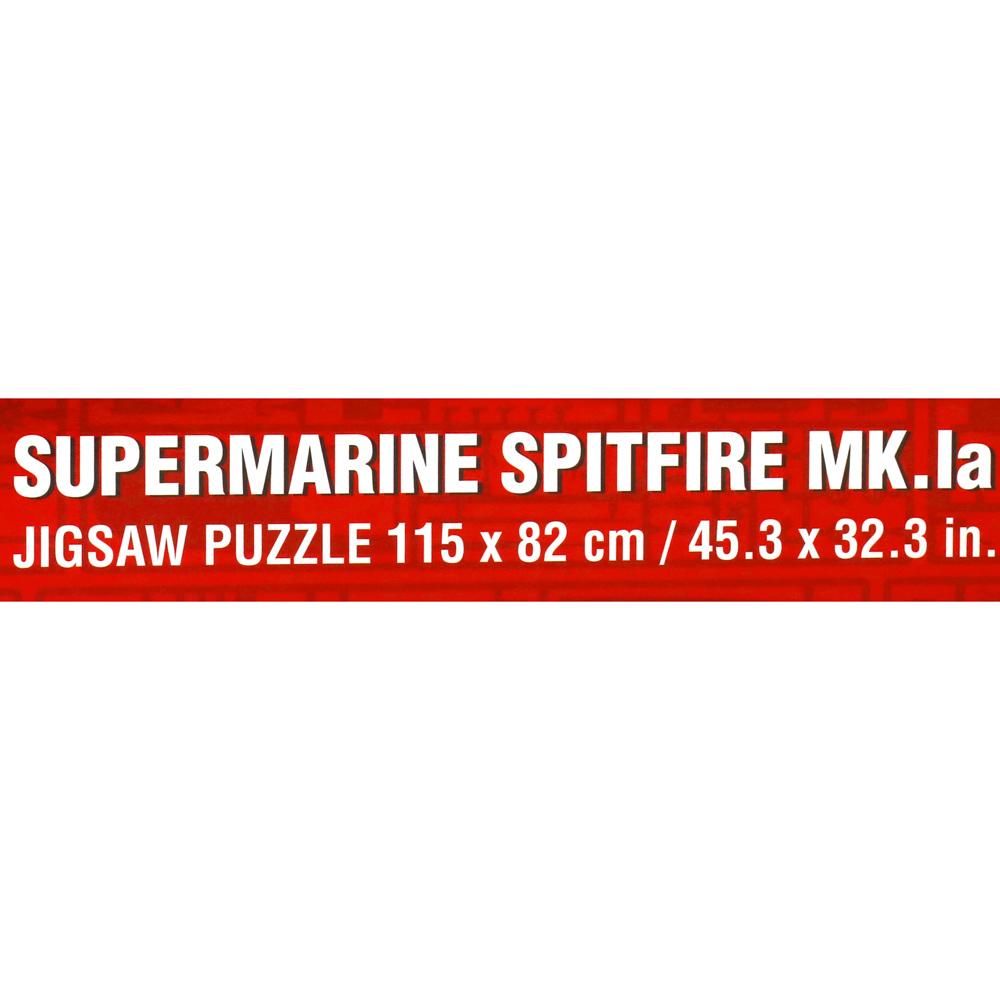 View 5 Airfix Supermarine Spitfire Mk Ia 3000 Piece Jigsaw Puzzle with Model Kit AX0010