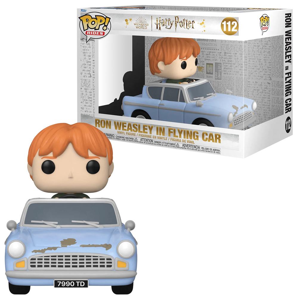 Funko Harry Potter Ron Weasley in Flying Car Vinyl Figure POP! Rides No 112 65654