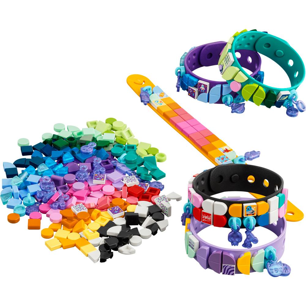 View 2 LEGO DOTS Bracelet Designer Mega Pack Building Toy for Ages 6+ 41807