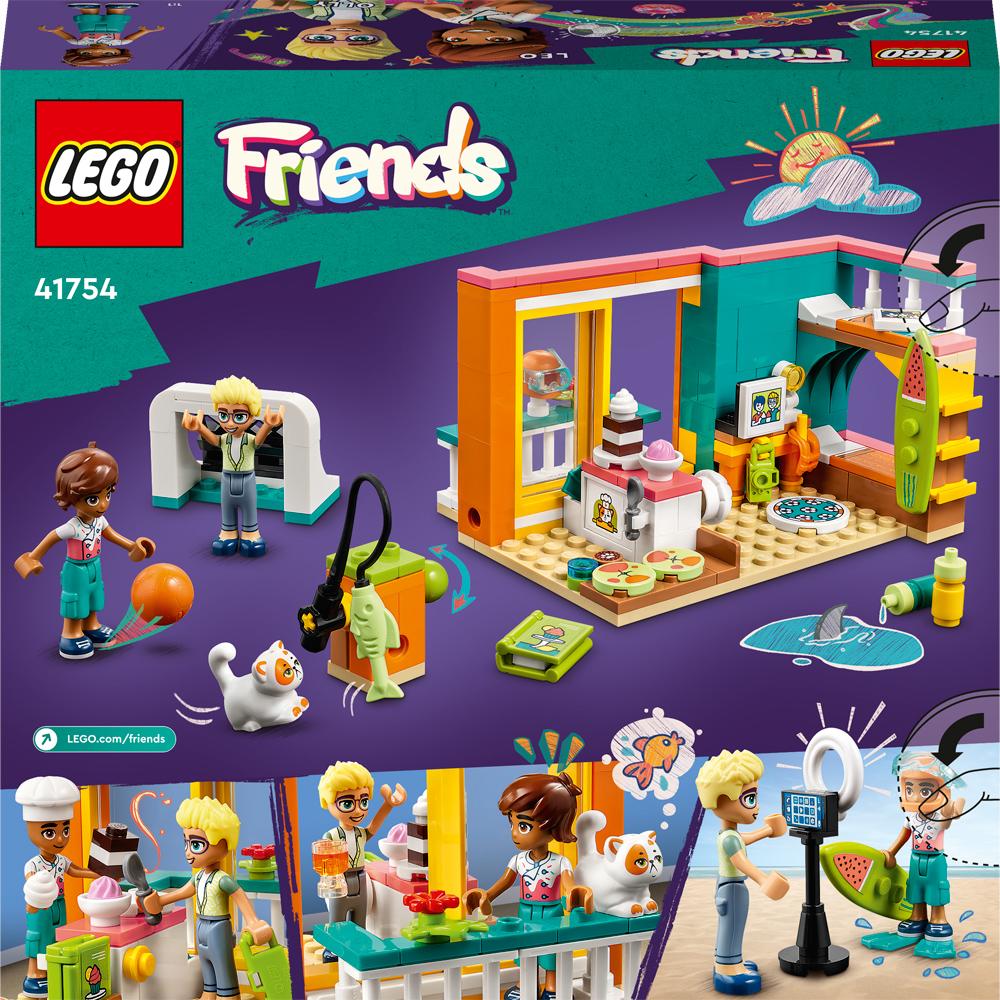 View 4 LEGO Friends Leo's Room Building Set Toy 203 Piece for Ages 6+ 41754