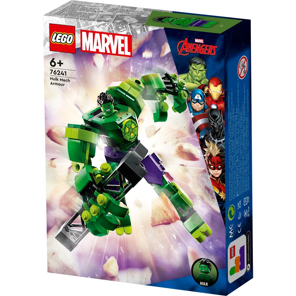 LEGO Marvel Hulk Mech Armour Super Hero Building Set Toy 138 Piece 76241