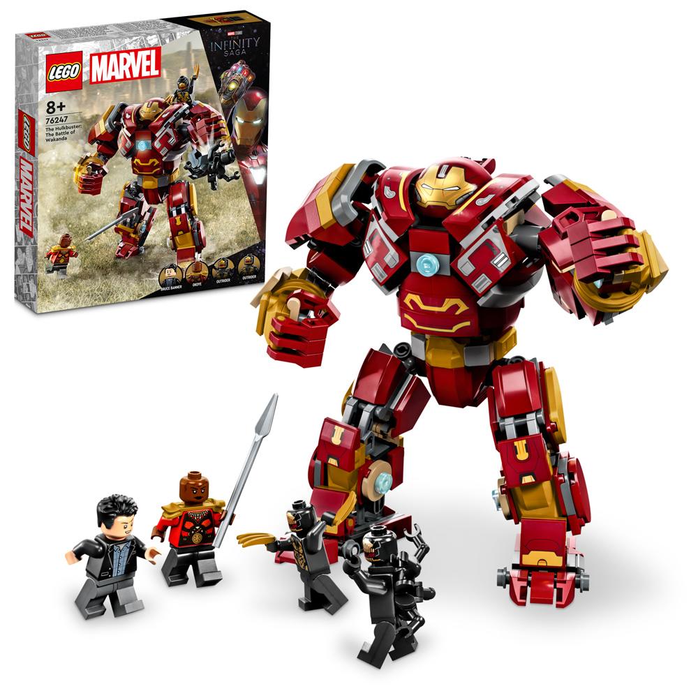 View 3 LEGO Marvel The Hulkbuster The Battle of Wakanda Super Hero Building Set 76247