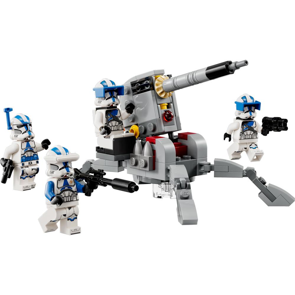 View 2 LEGO Star Wars 501st Clone Troopers Battle Pack Building Toy with 3 Figures 75345