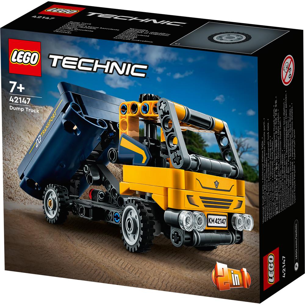 LEGO Technic Dump Truck Building Set Toy 177 Piece for Ages 7+ L42147