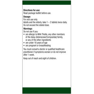 View 4 Natures Aid Digesteeze Milk Thistle Extract - 60 Tablets 127120